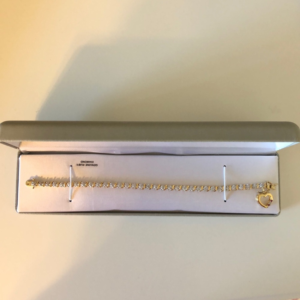 Genuine Red Ruby Bracelet